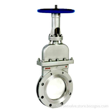 Cast Steel/Cast Iron Non-Rising Stem Knife Gate Valve